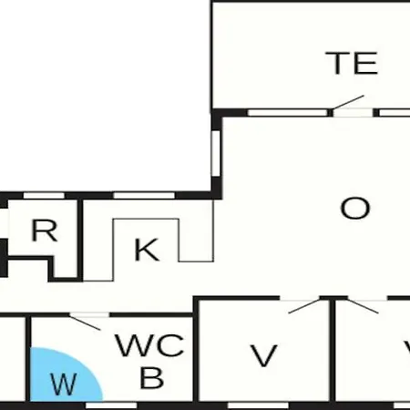Prázdninový dům 6 Person In Bl Vand *